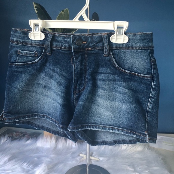 Joe Boxer Blue Women Jeans Shorts Size 5 - Picture 1 of 9